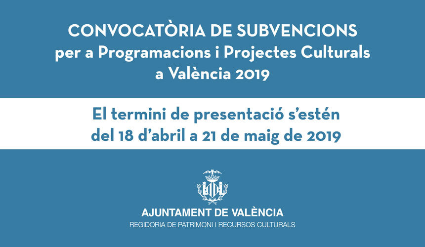 Subvenciones 2019