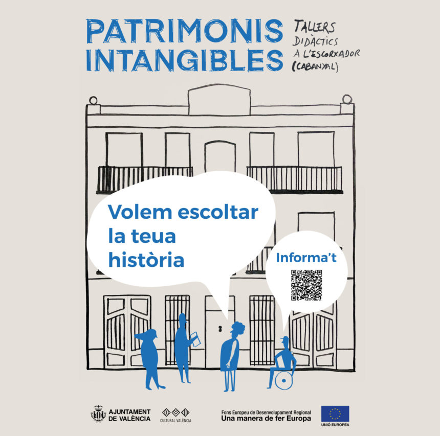 Cartell PATRIMONIS INTANGIBLES-AMB QR